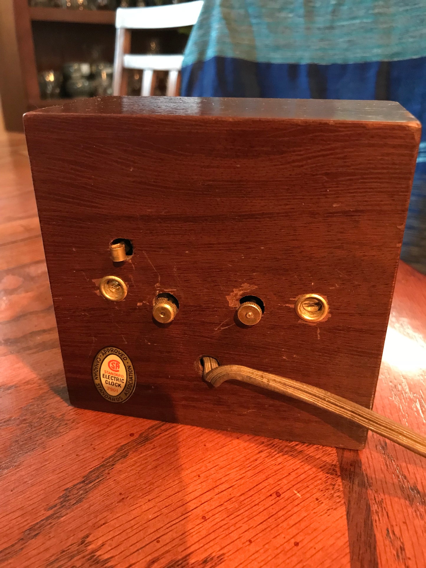 Vintage electric alarm clock