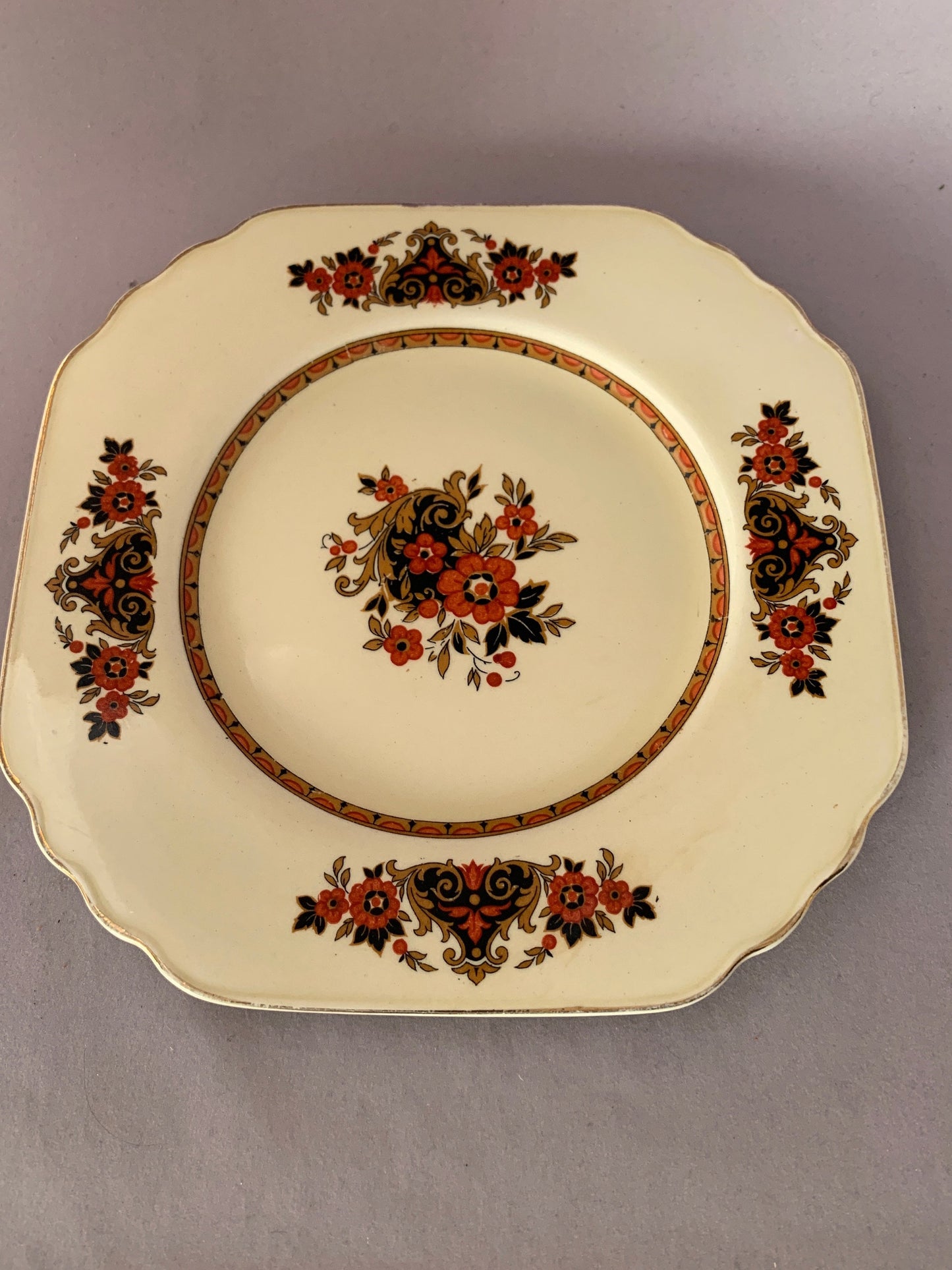 Vintage Wedgewood plate, Frontenac china pattern