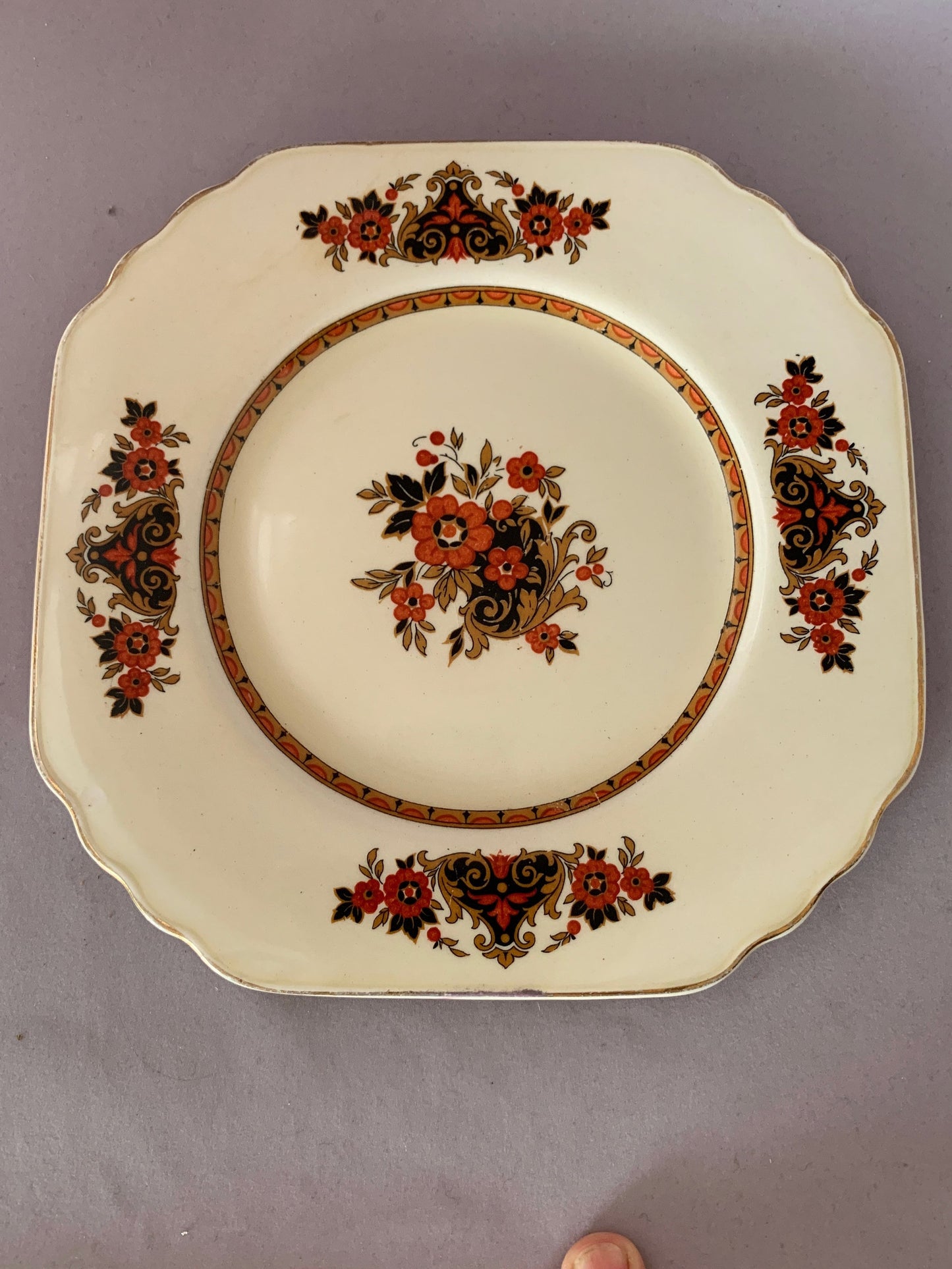 Vintage Wedgewood plate, Frontenac china pattern