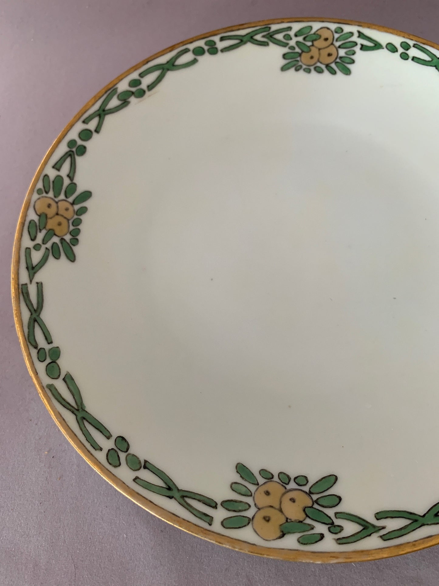 Vintage German RS china plate,  1930's collectible china plate