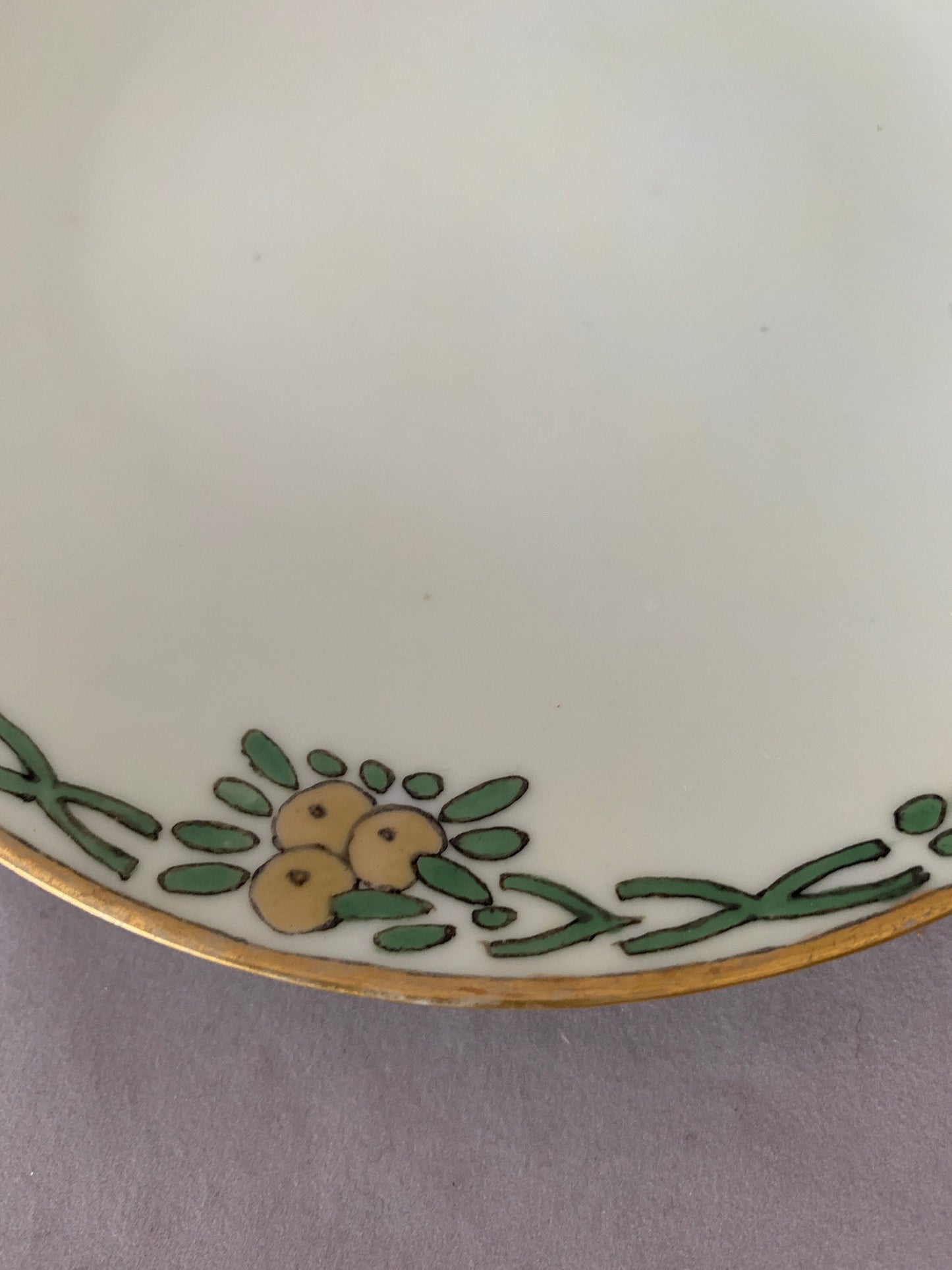 Vintage German RS china plate,  1930's collectible china plate