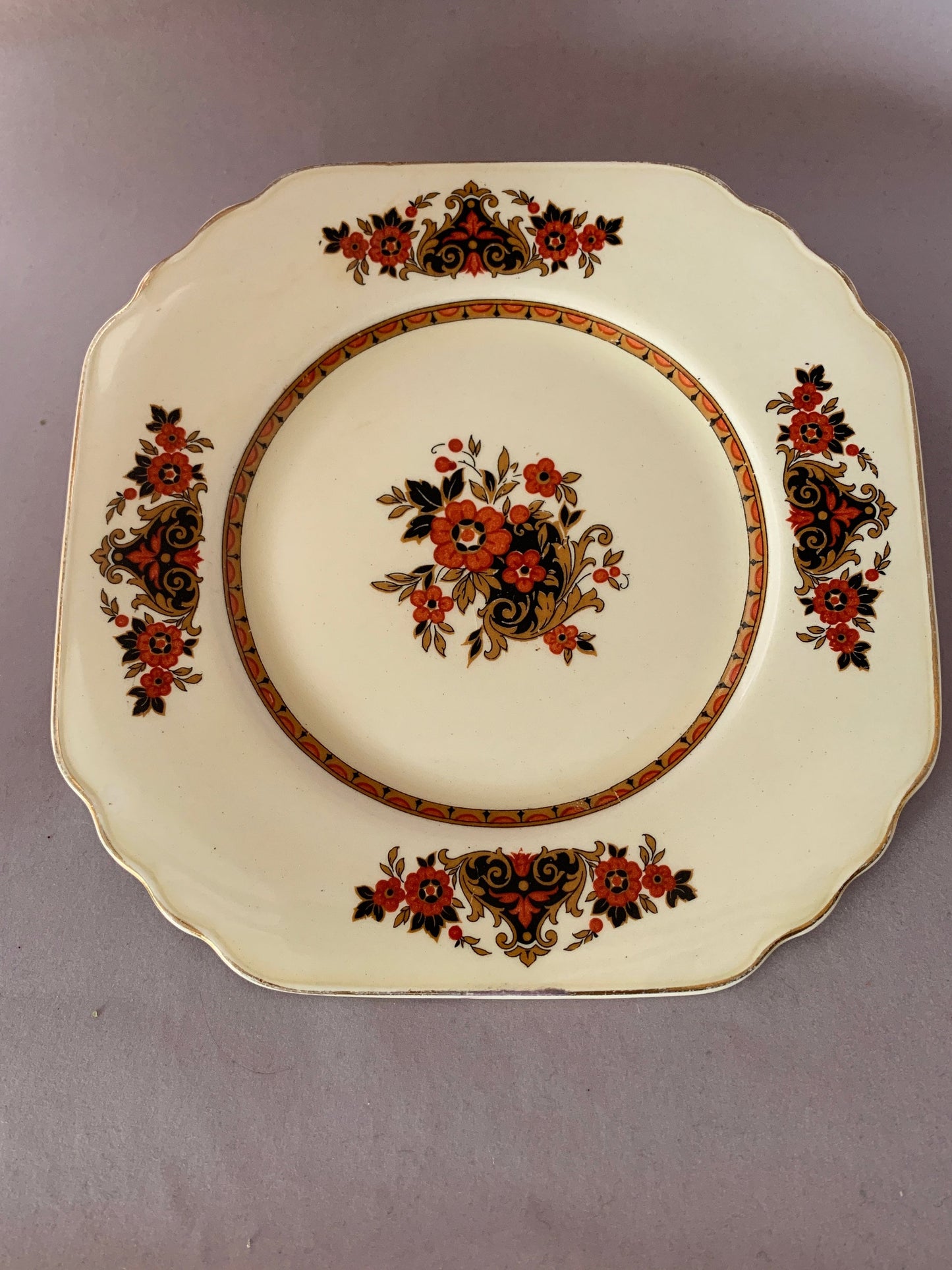 Vintage Wedgewood plate, Frontenac china pattern